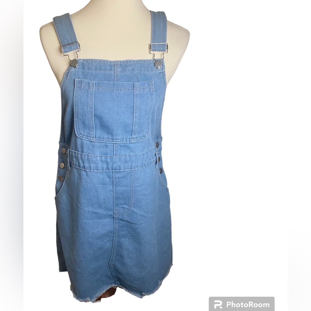 Denim Overall Dress